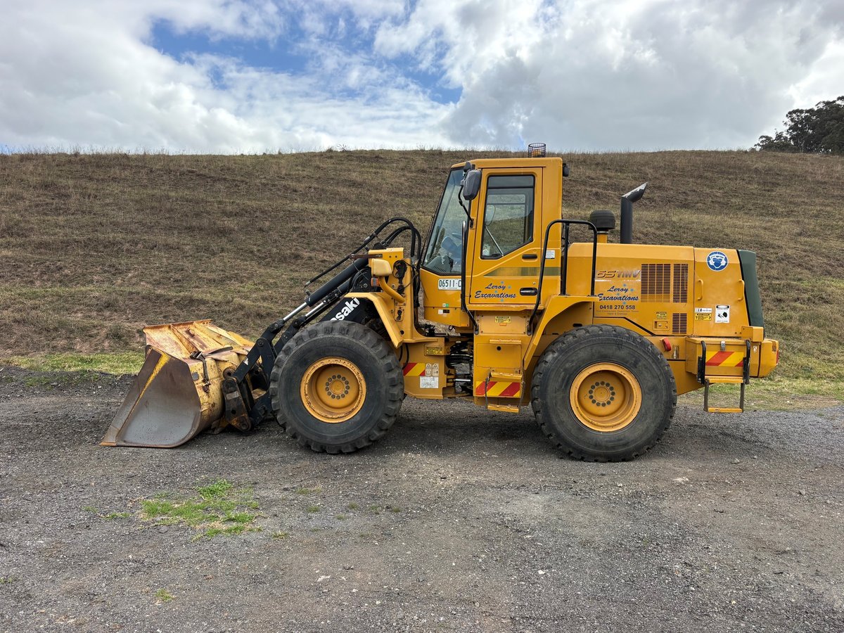 Kawasaki rubber-tyred wheel loader